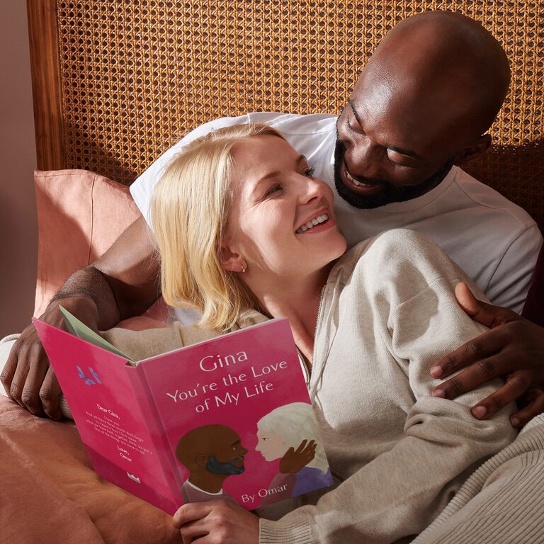 Custom love story book