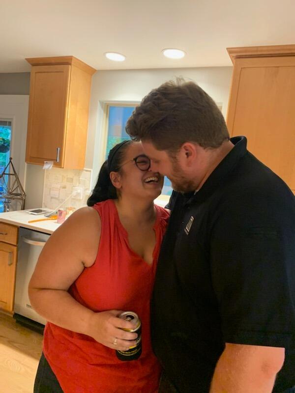 We'd been dating for 5 months and this was the first picture we'd taken together...