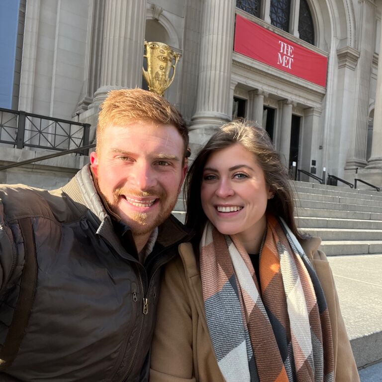 Our first trip together! We went to Connecticut to watch Miss America and took a day trip into New York City. 
