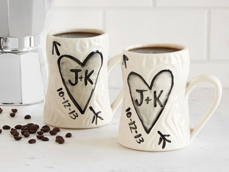 Couple brand coffee cup, wedding gift cup, birthday, bridegroom and bride  luxury gift cup