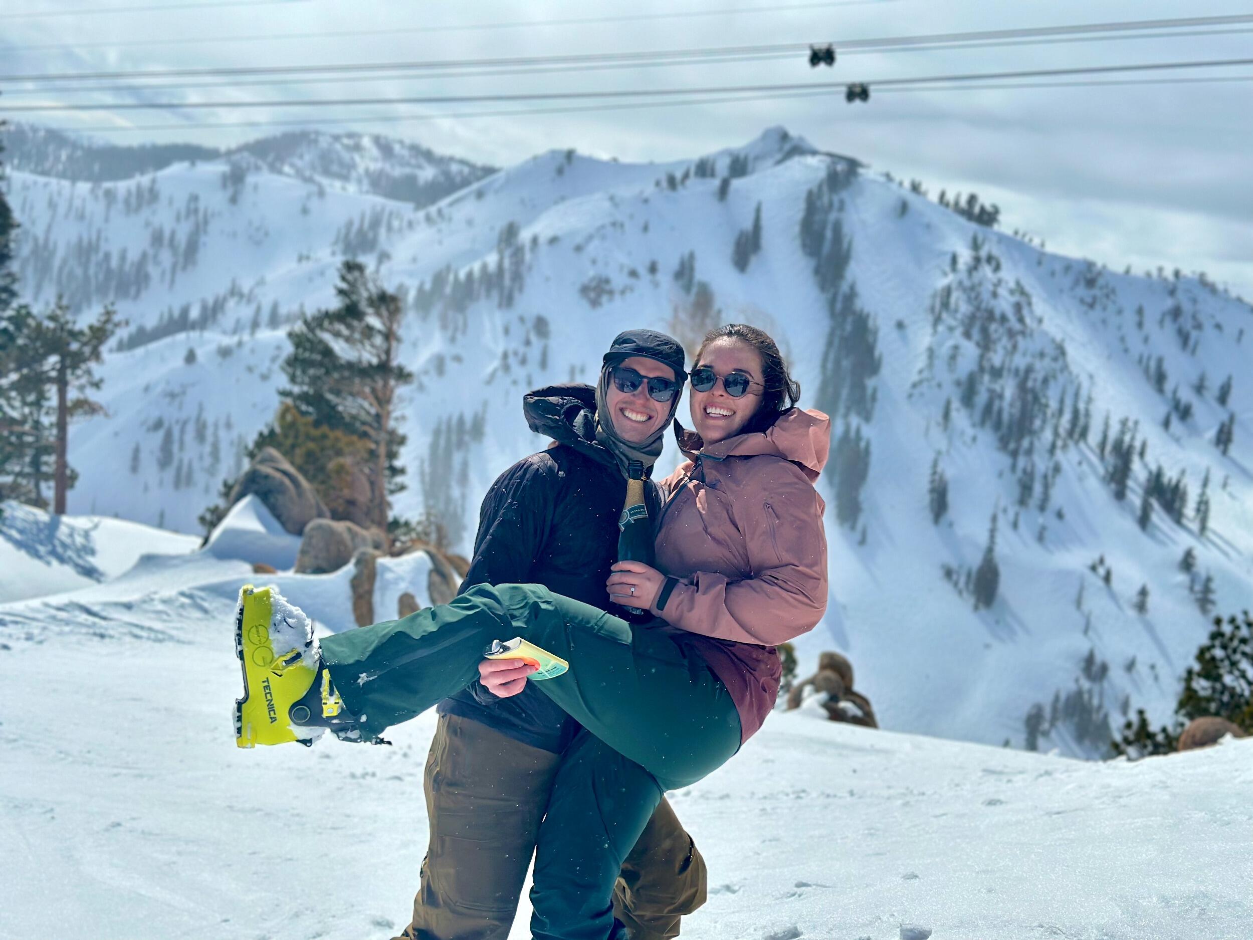 Engagement at Palisades, Tahoe!