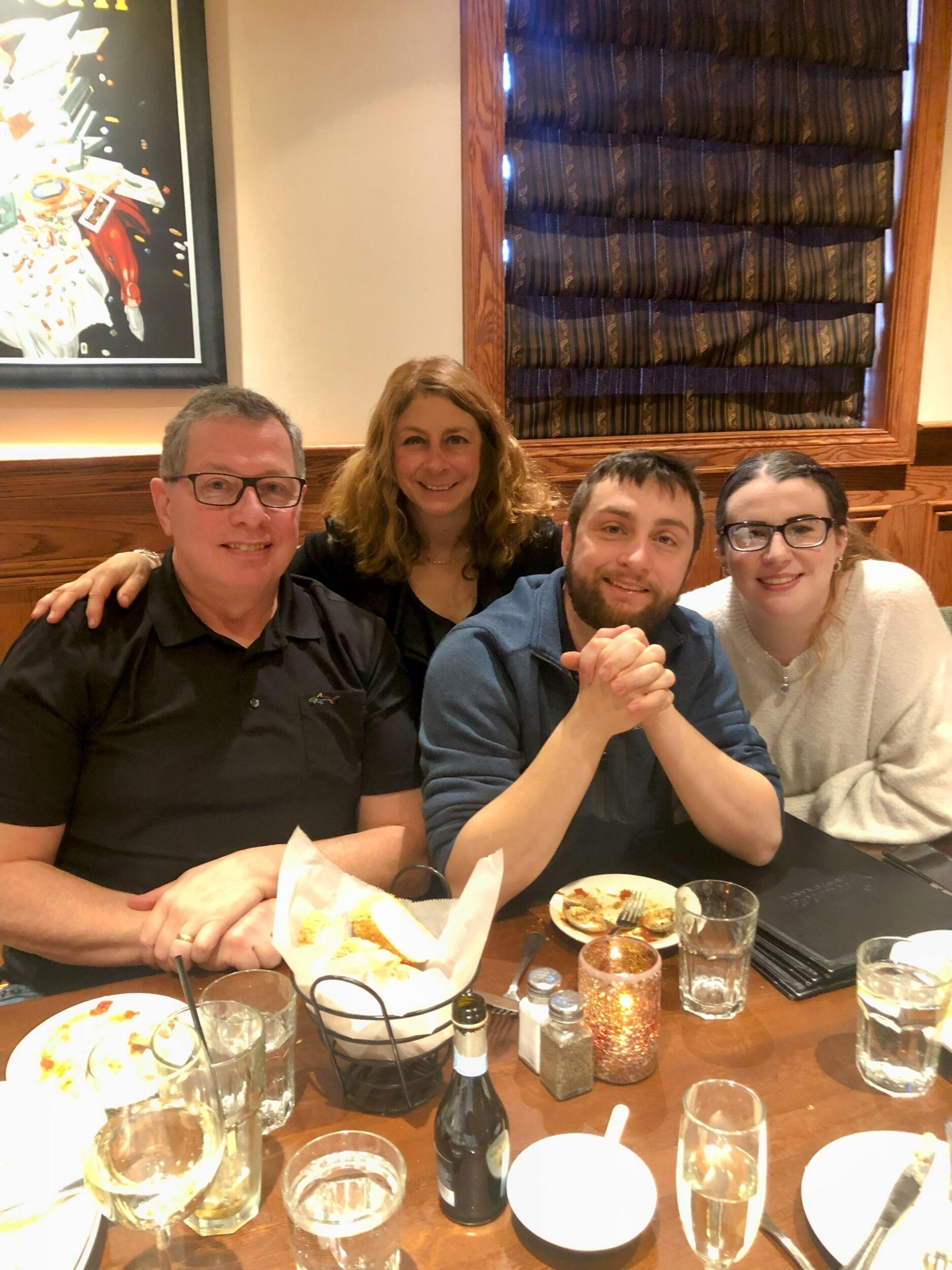 Us and Nick's Parents - Newburgh, NY