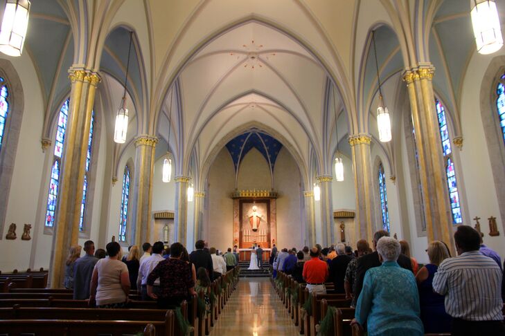 Traditional Gold Catholic Church in Missouri