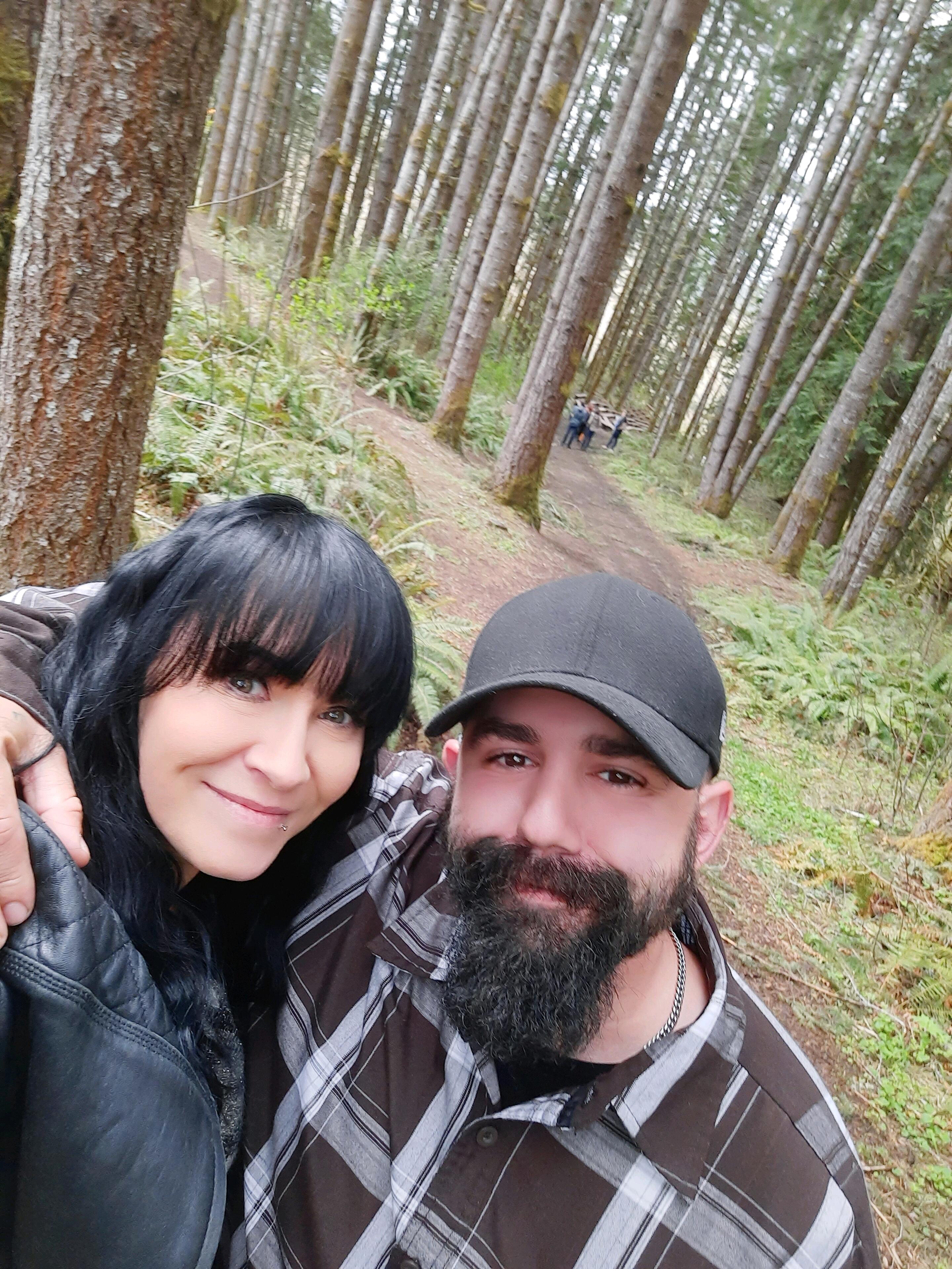 Previewing wedding venue!
