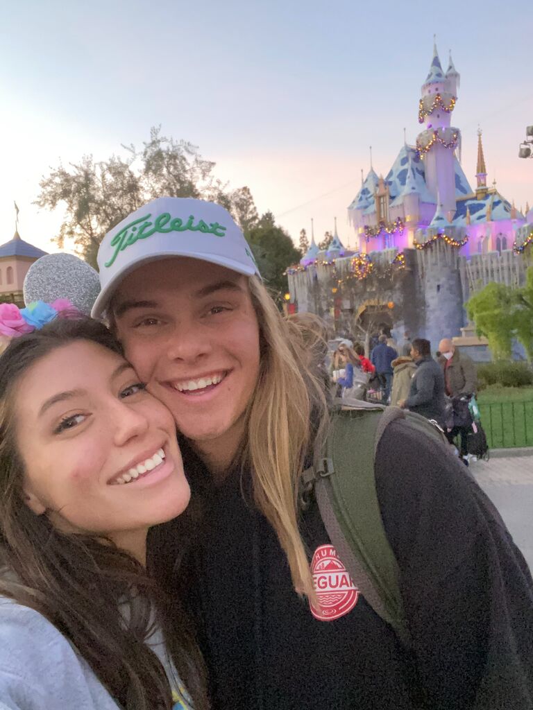 J takes E to Disneyland for their 6 month, she loves every second!