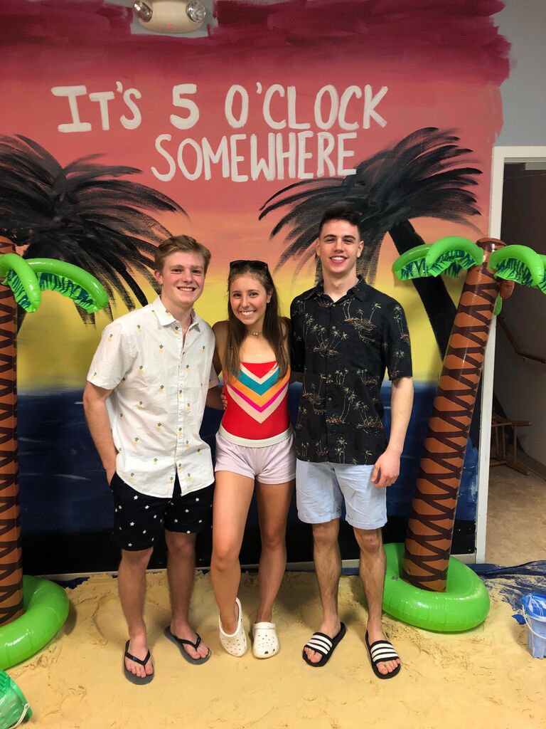 Later freshman year...just friends
