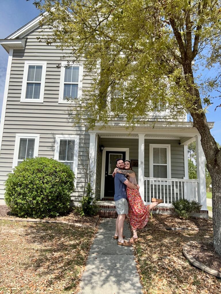 Closing Day on our first house :)