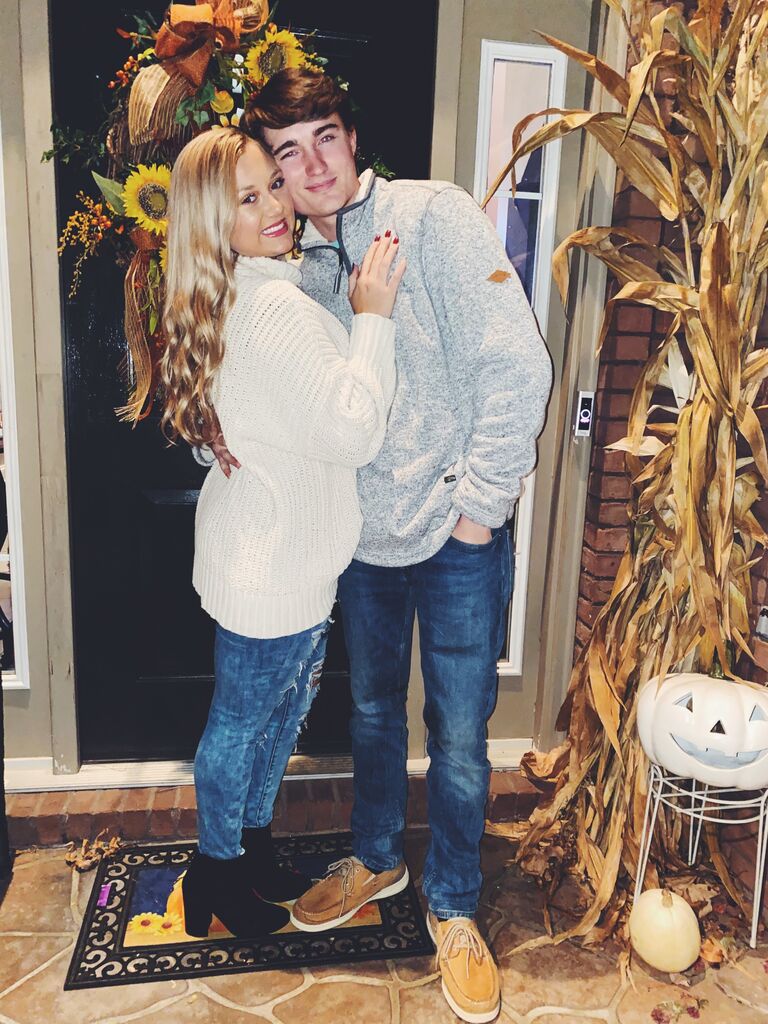 Our first anniversary together!