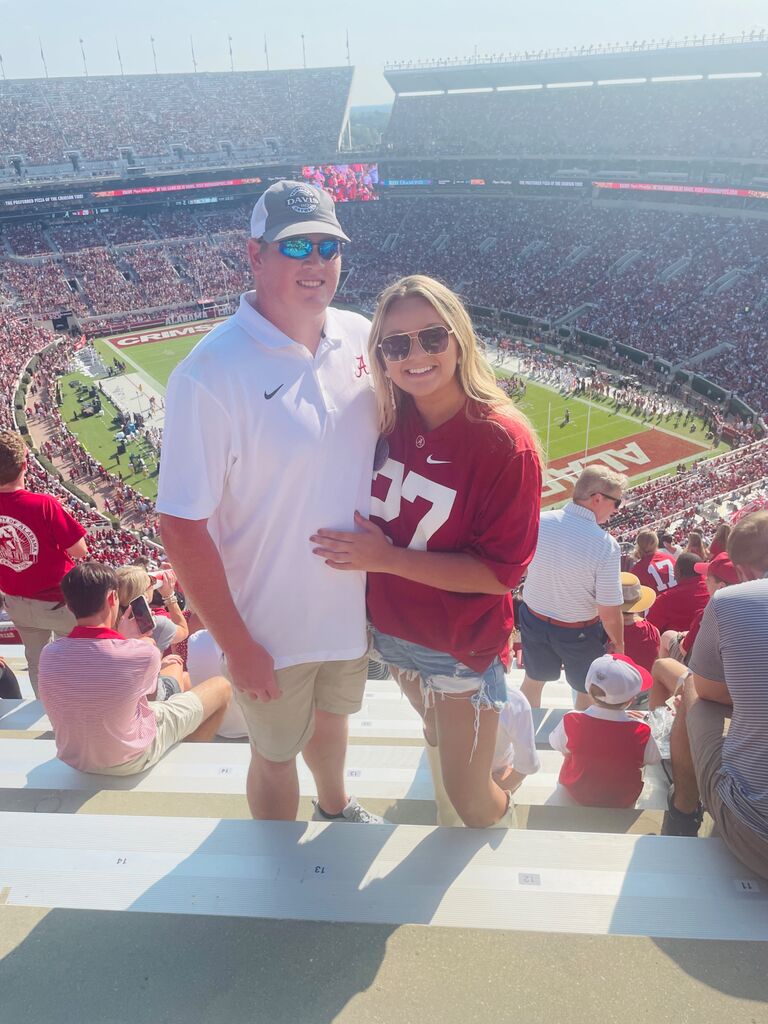 It only took me about a year to get Stephen to Tuscaloosa. It was such a fun trip! 