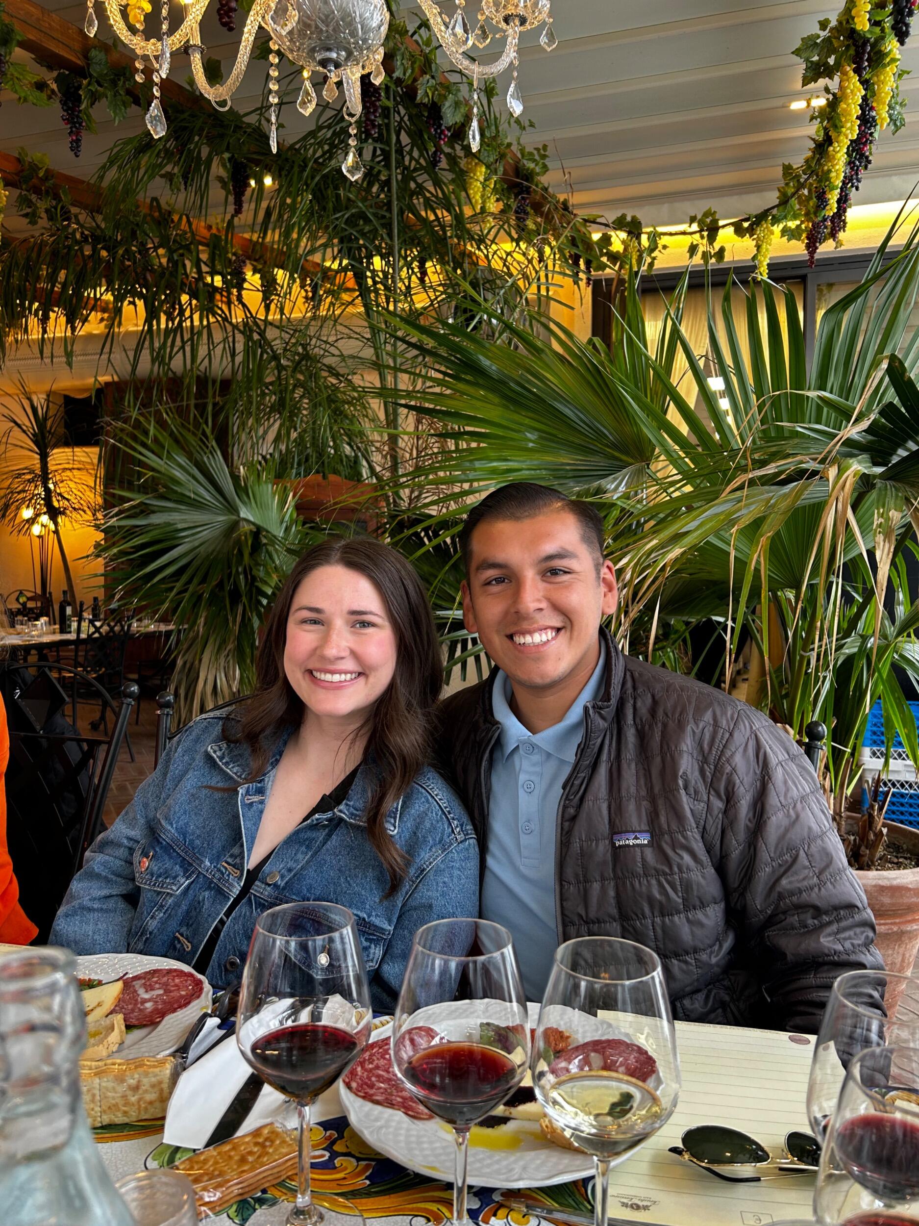 While in Florence, we took a trip to go wine tasting in Tuscany! Very cool experience, the wine and cheese was delicious.