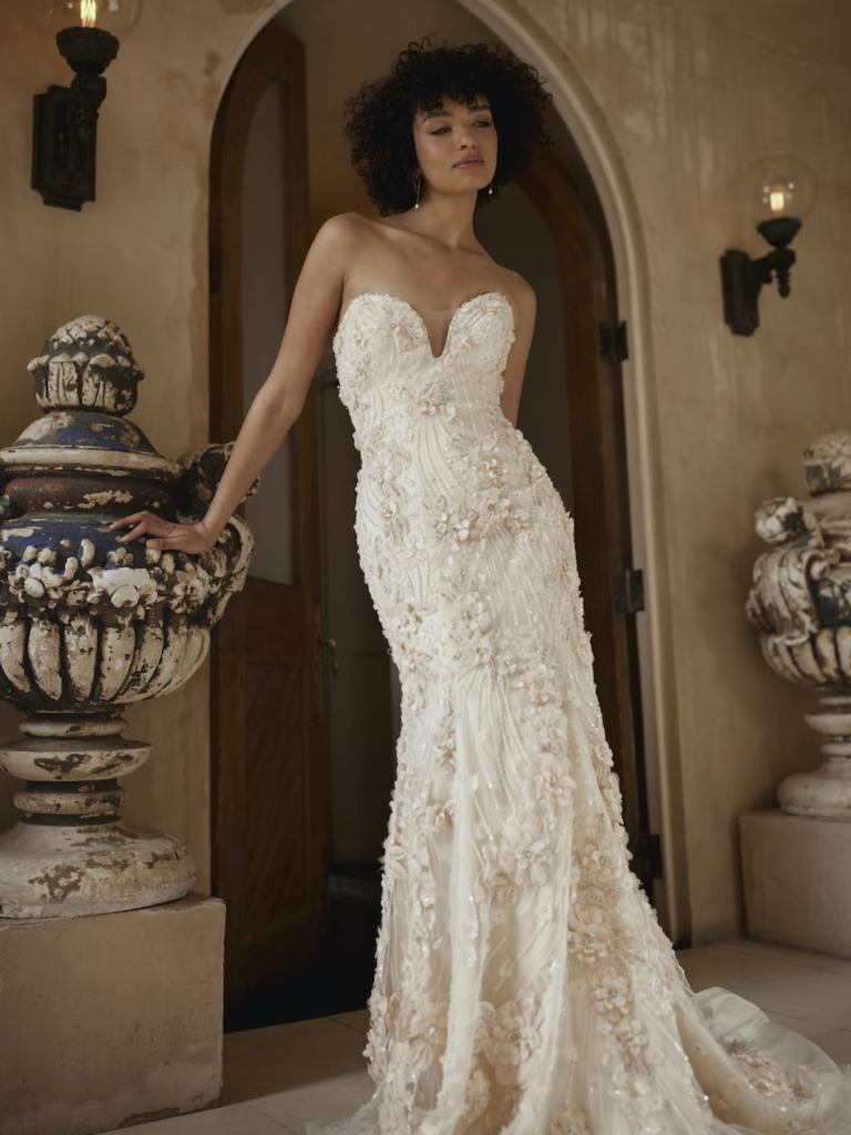 25 Best Embroidered Wedding Dress Designs for 2023-2024