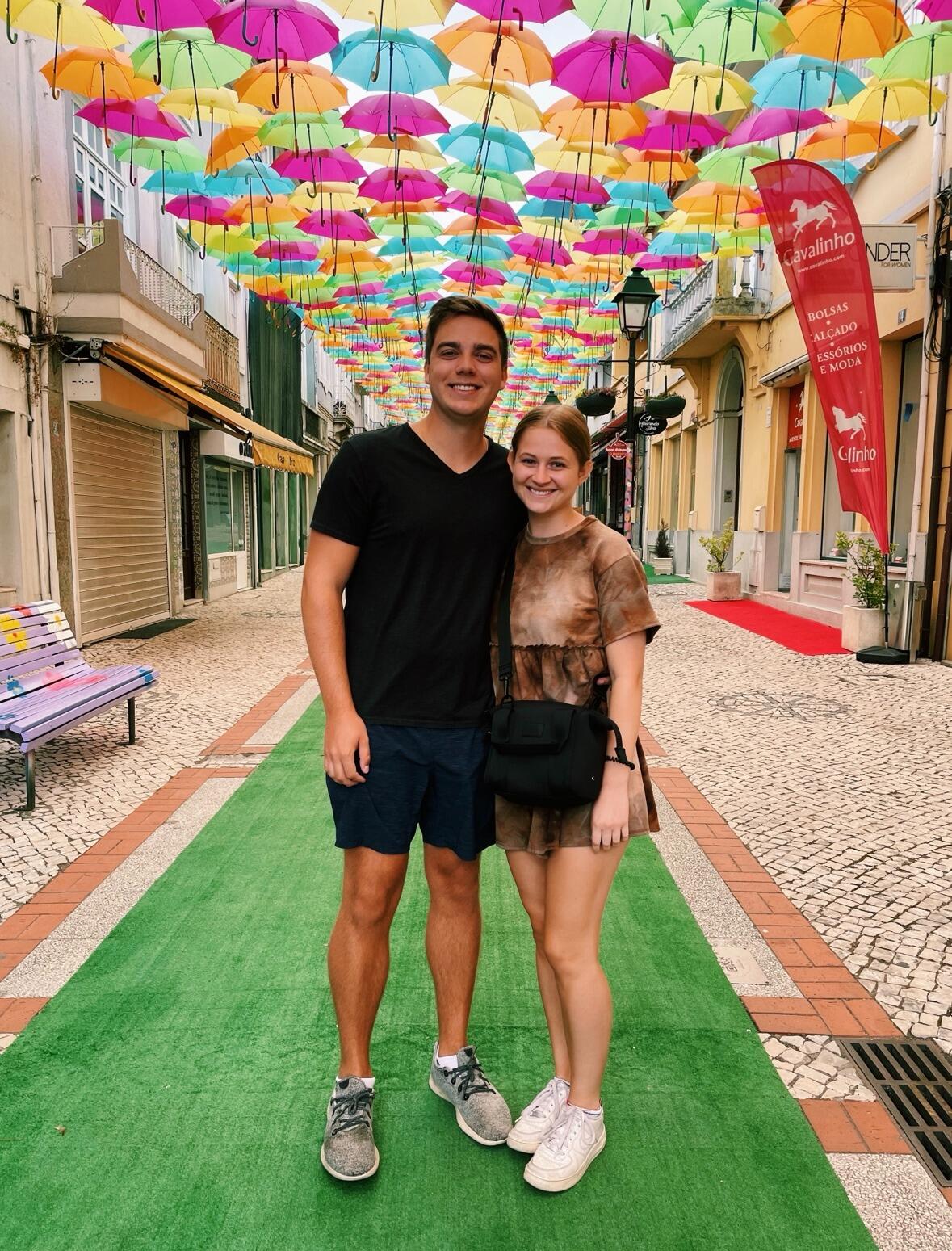 A primeira vez que Anna foi a Portugal. This photo was taken in Agueda. Not pictured is all the bread, squid, sardines and pasteis de nata that we ate. Next time you dear guests and readers are in Portugal, head up to Praia de Mira and visit our guy Pedro at Canas Bar and get the lulas grelhadas, your life might change.