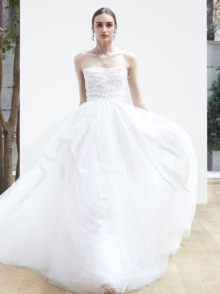 oscar de la renta 2018 bridal