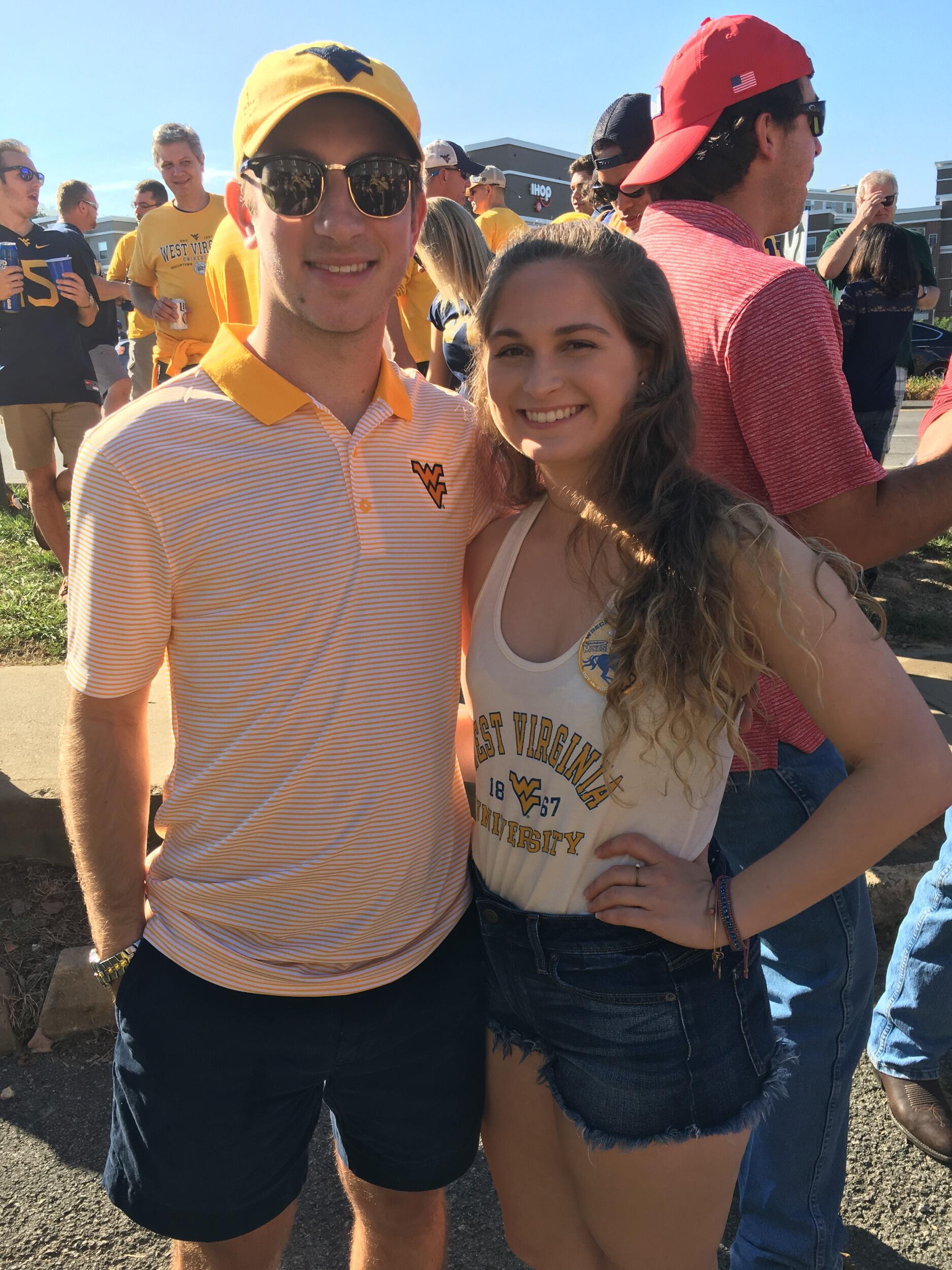 Of course they attended all WVU football games together. 