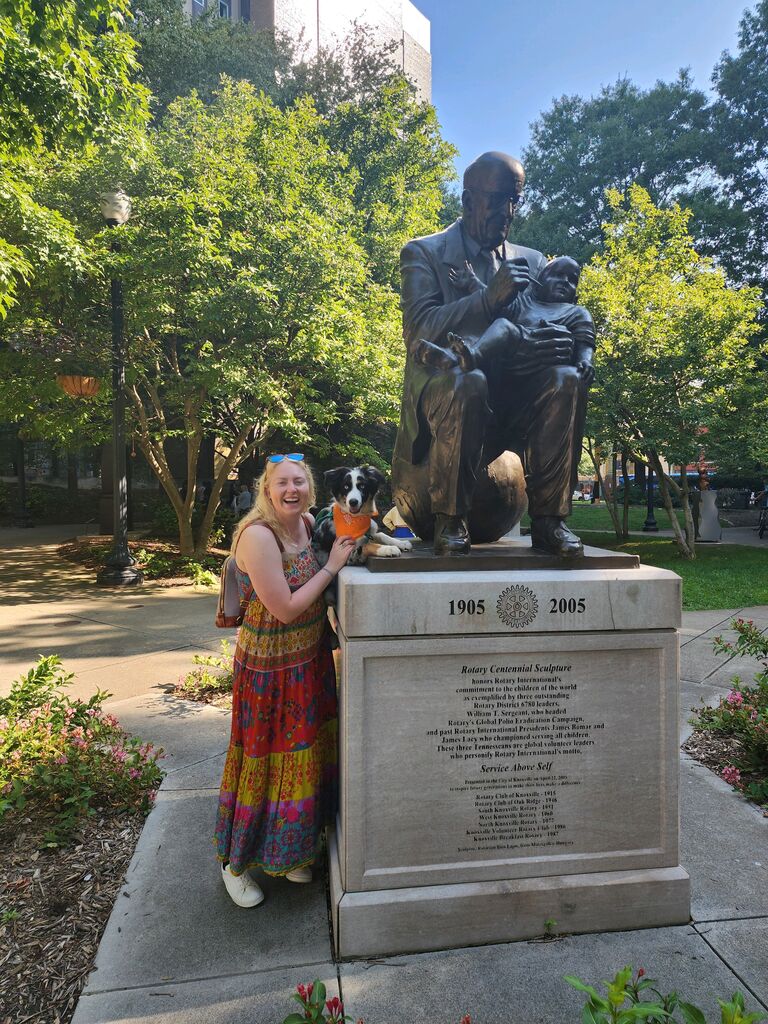 Visit to UTK and retraced our steps from when we first met.