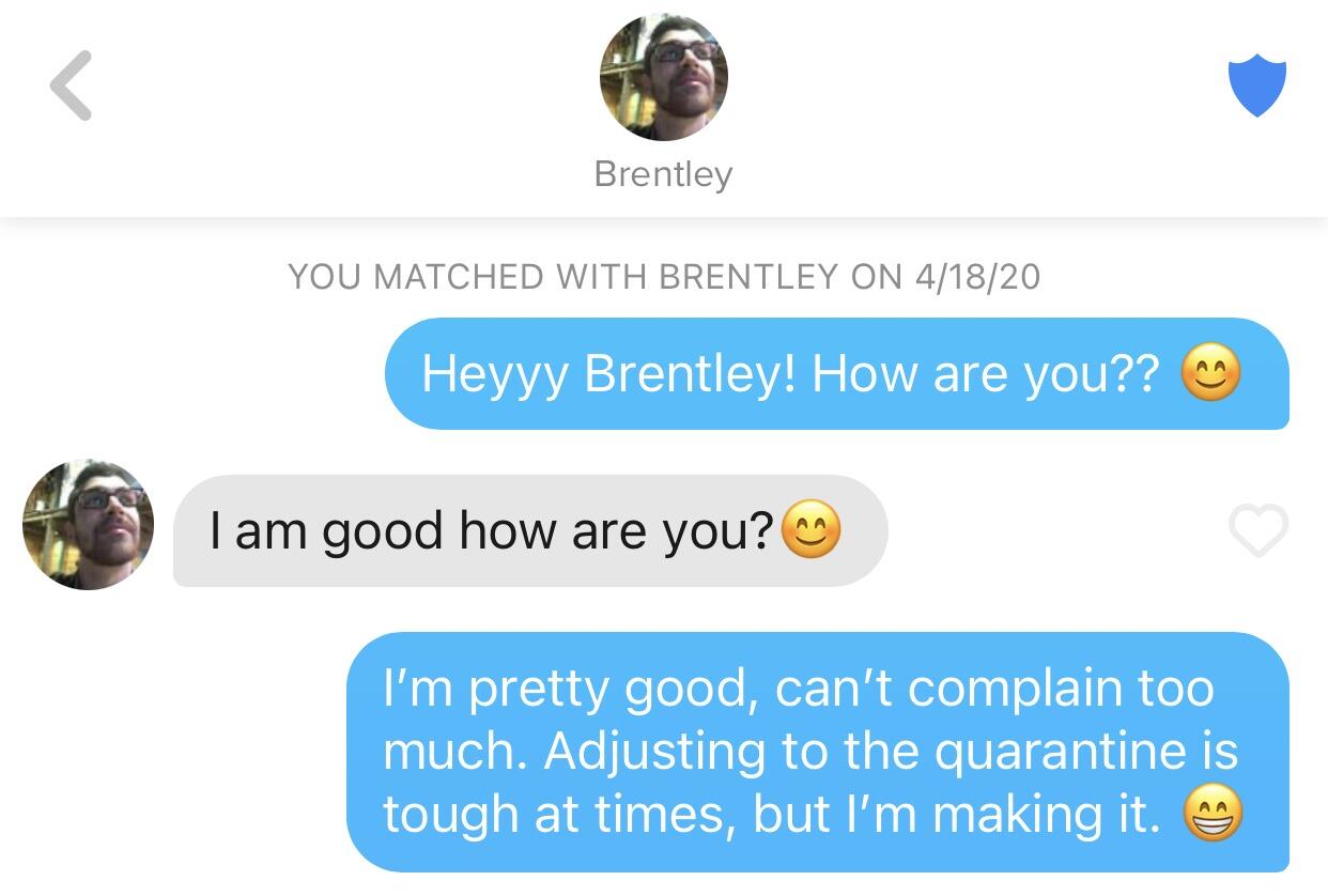 A modern Love Story. We Swiped Right! ......and the rest is now OUR HISTORY.