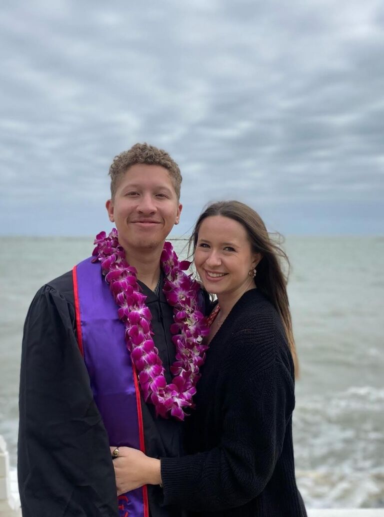 Jorden's undergraduate graduation
