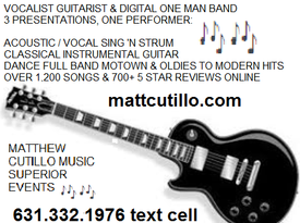 518 Reviews Matthew Cutillo Music Superior Events - Top 40 Acoustic Guitarist - Amityville, NY - Hero Gallery 2