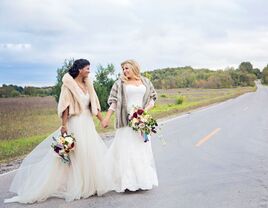 Glam wedding at the peninsula room in Traverse City, Michigan