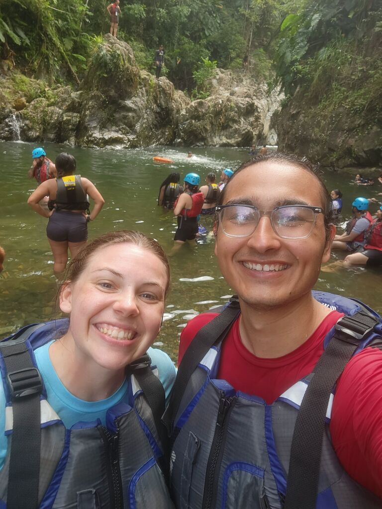 We also got to explore Puerto Rico's largest rainforest, El Yunque! We even got to slide down the waterfalls!