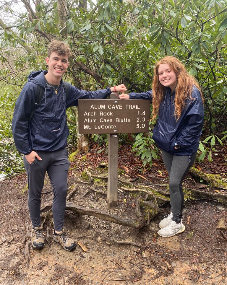 2nd year of dating anniversary hike!