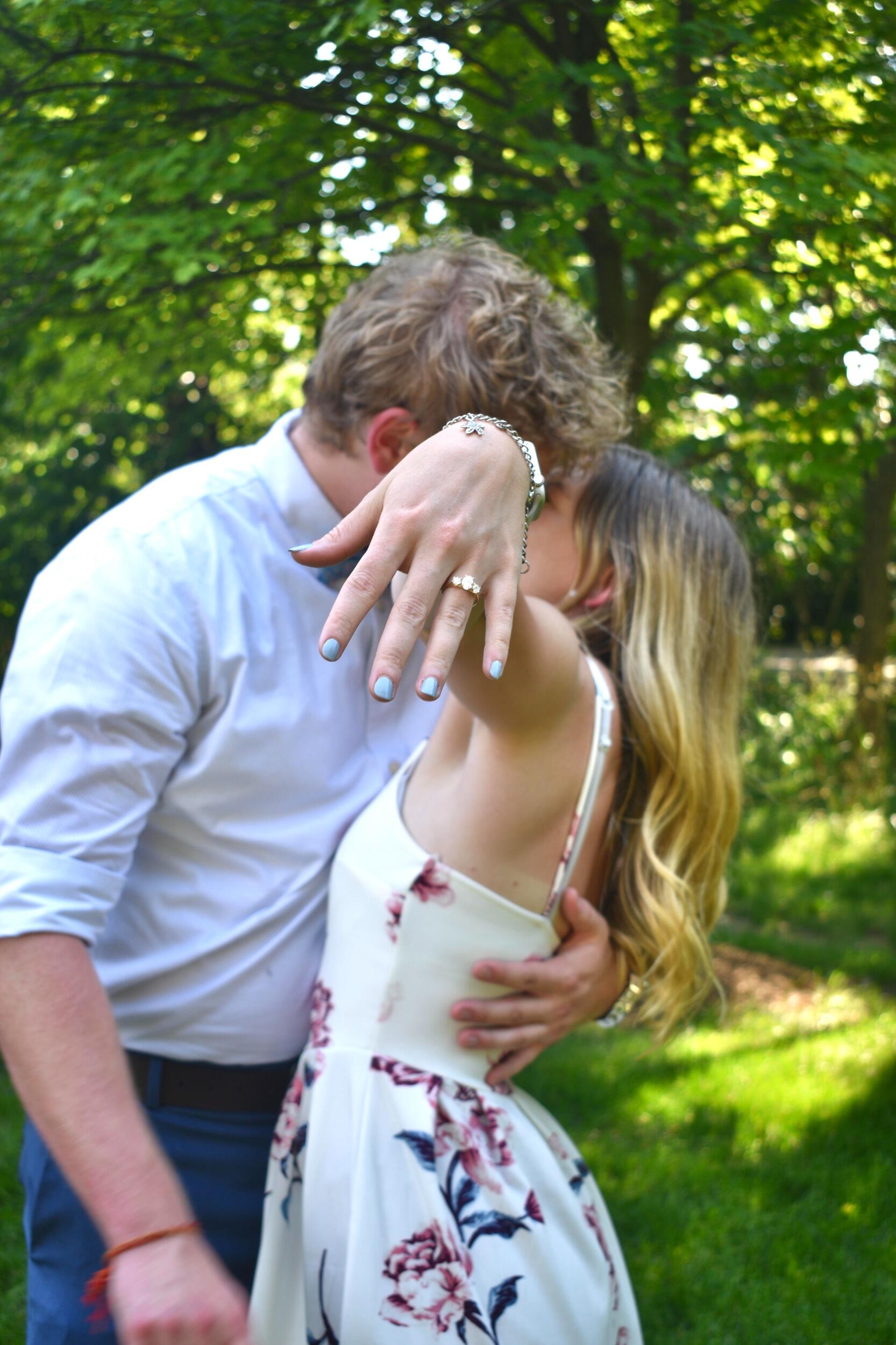 FINALLY, the wait was over! We were over the moon! Wedding planning time!