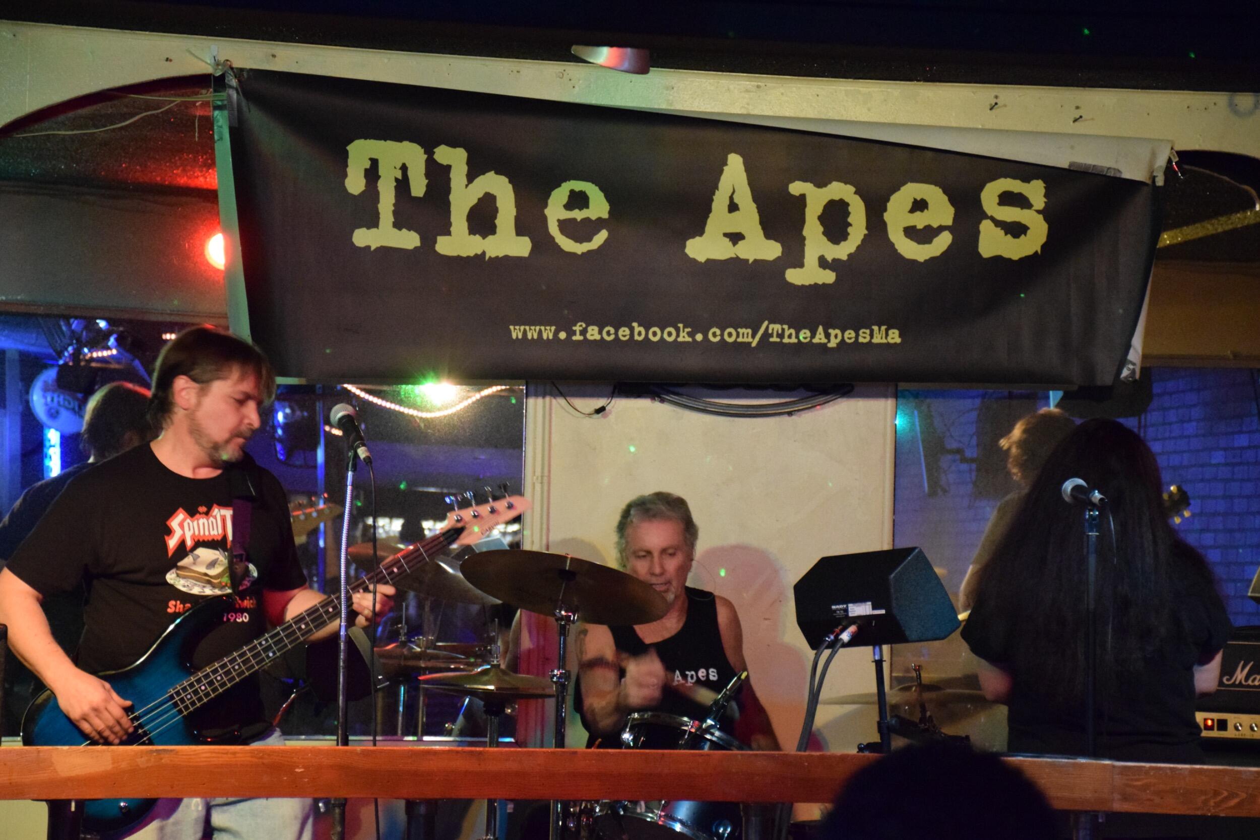 I get to see “The Apes”, hard rock band