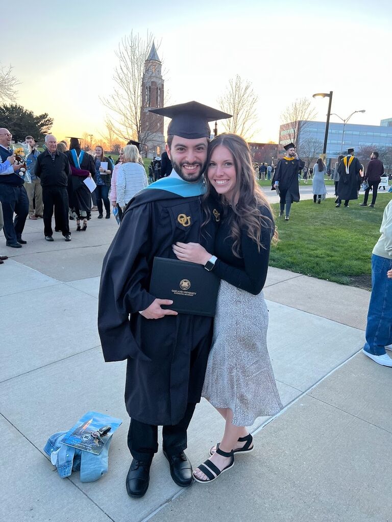 Andrew's graduation