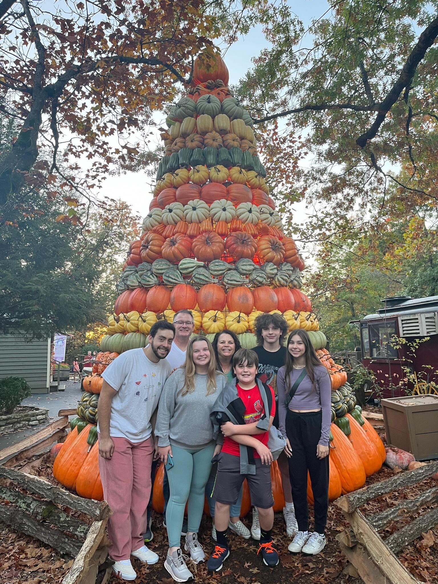 B joins the Adams family for another annual Silver Dollar City trip during the Halloween season.