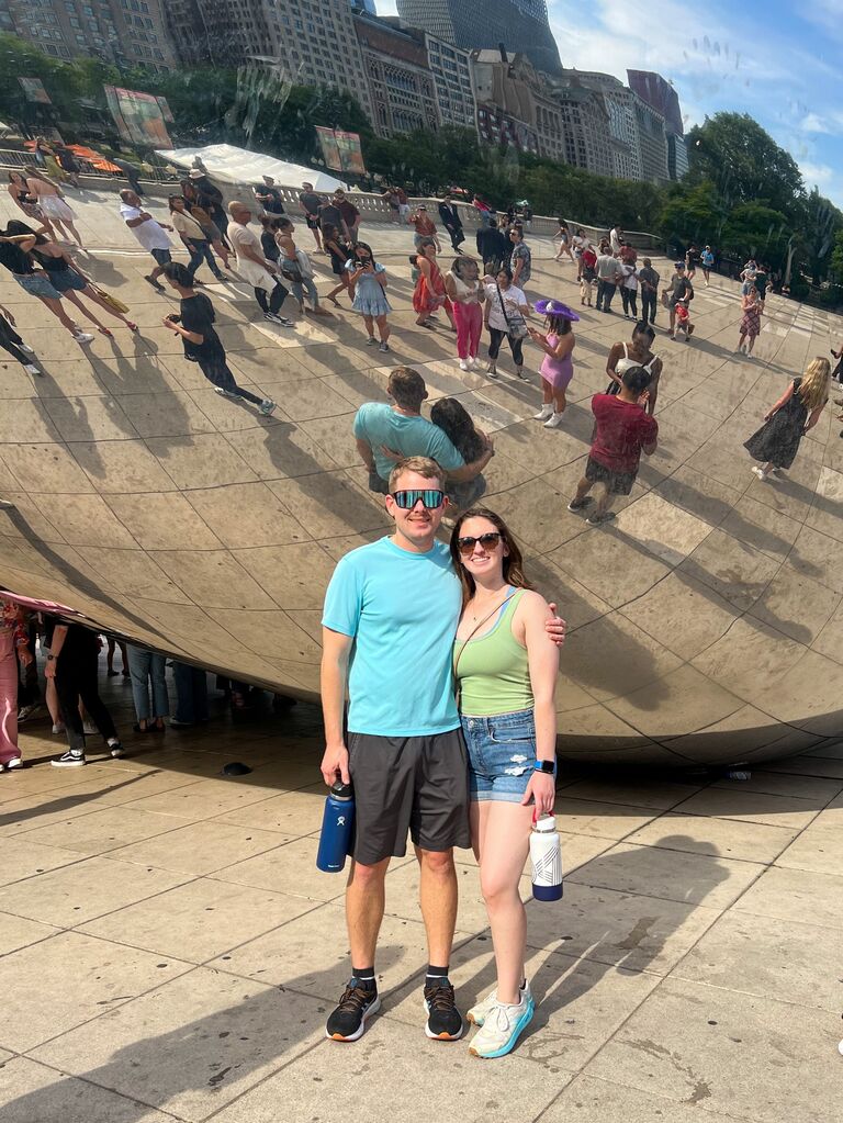 Visiting the Bean!