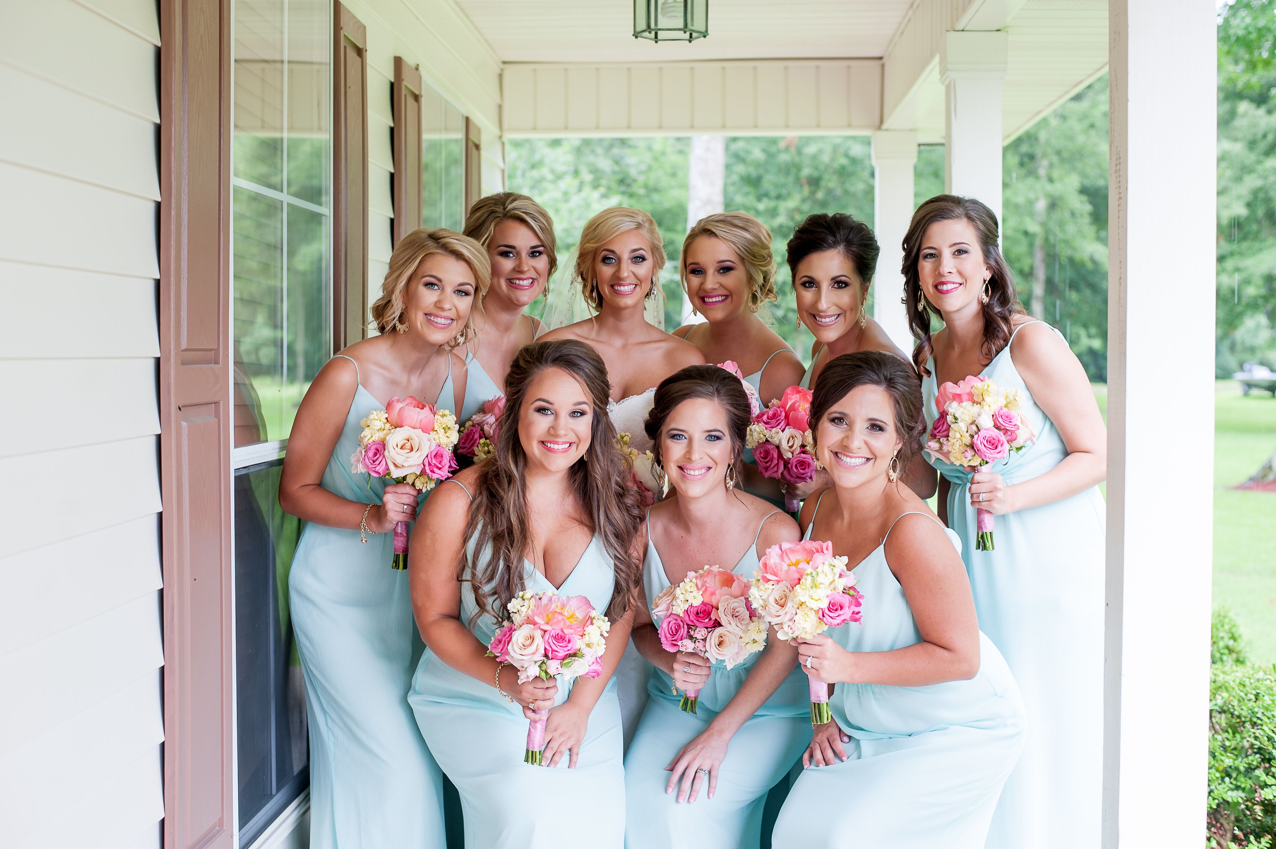 bridesmaid dresses lafayette la Faye High Neck Bridesmaid Dress main image 1
