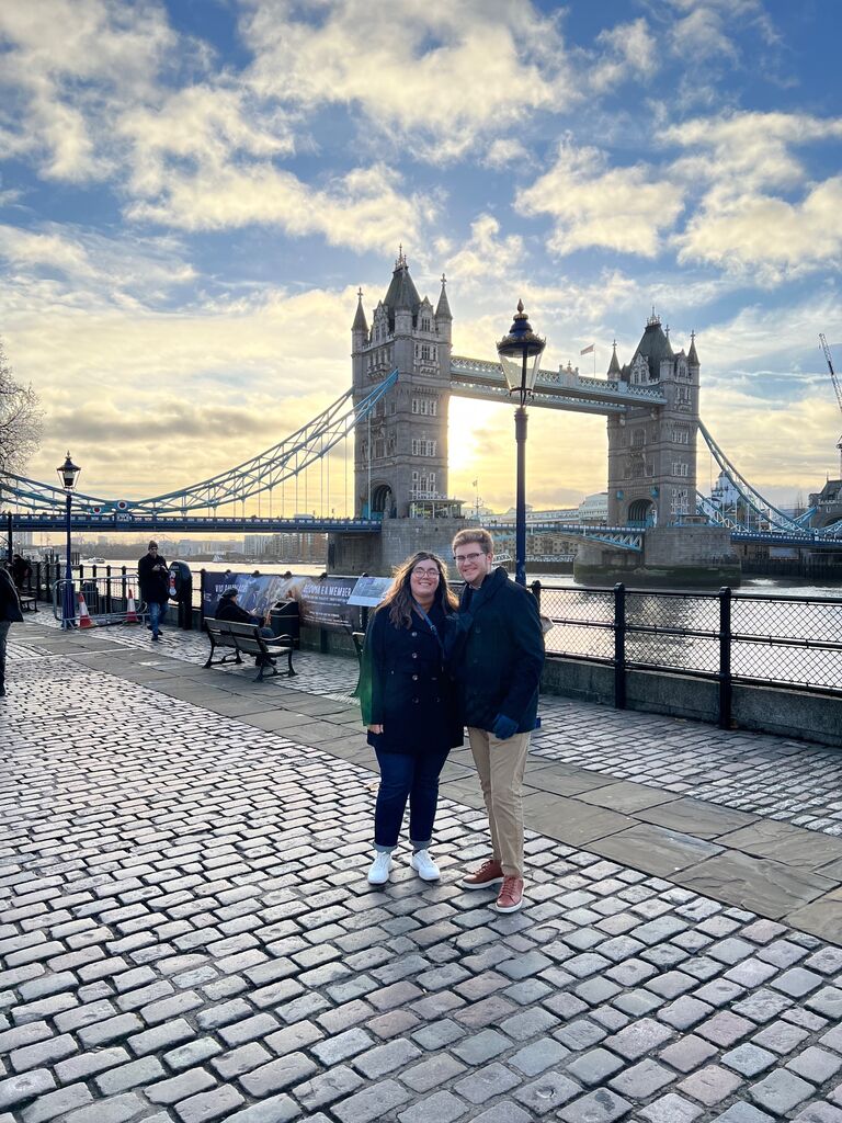 Saying goodbye to 2022 in London.