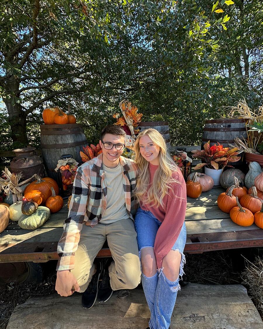 We are so excited to finish up school and start planning this wedding!