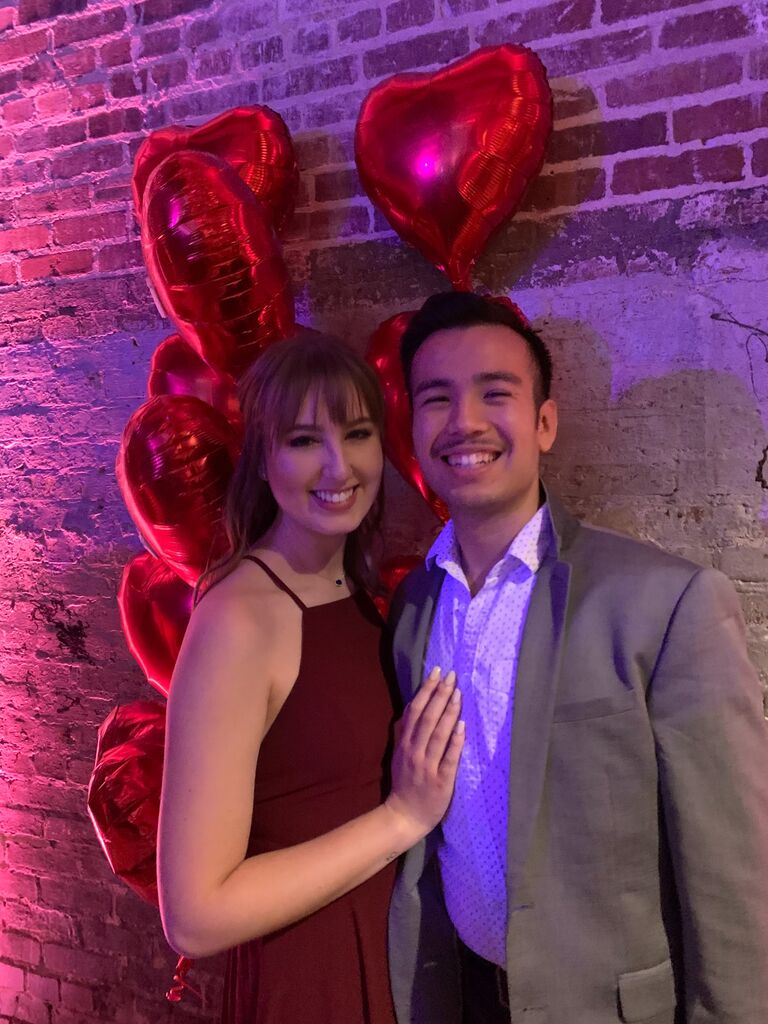 Senior year Formal at Hendrix College.