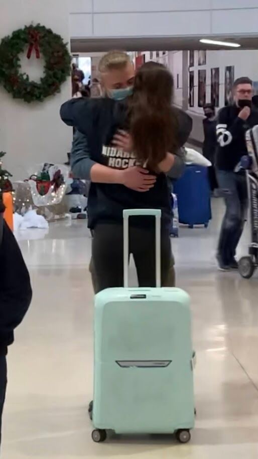 Jørgen came to USA to spend Christmas with us!