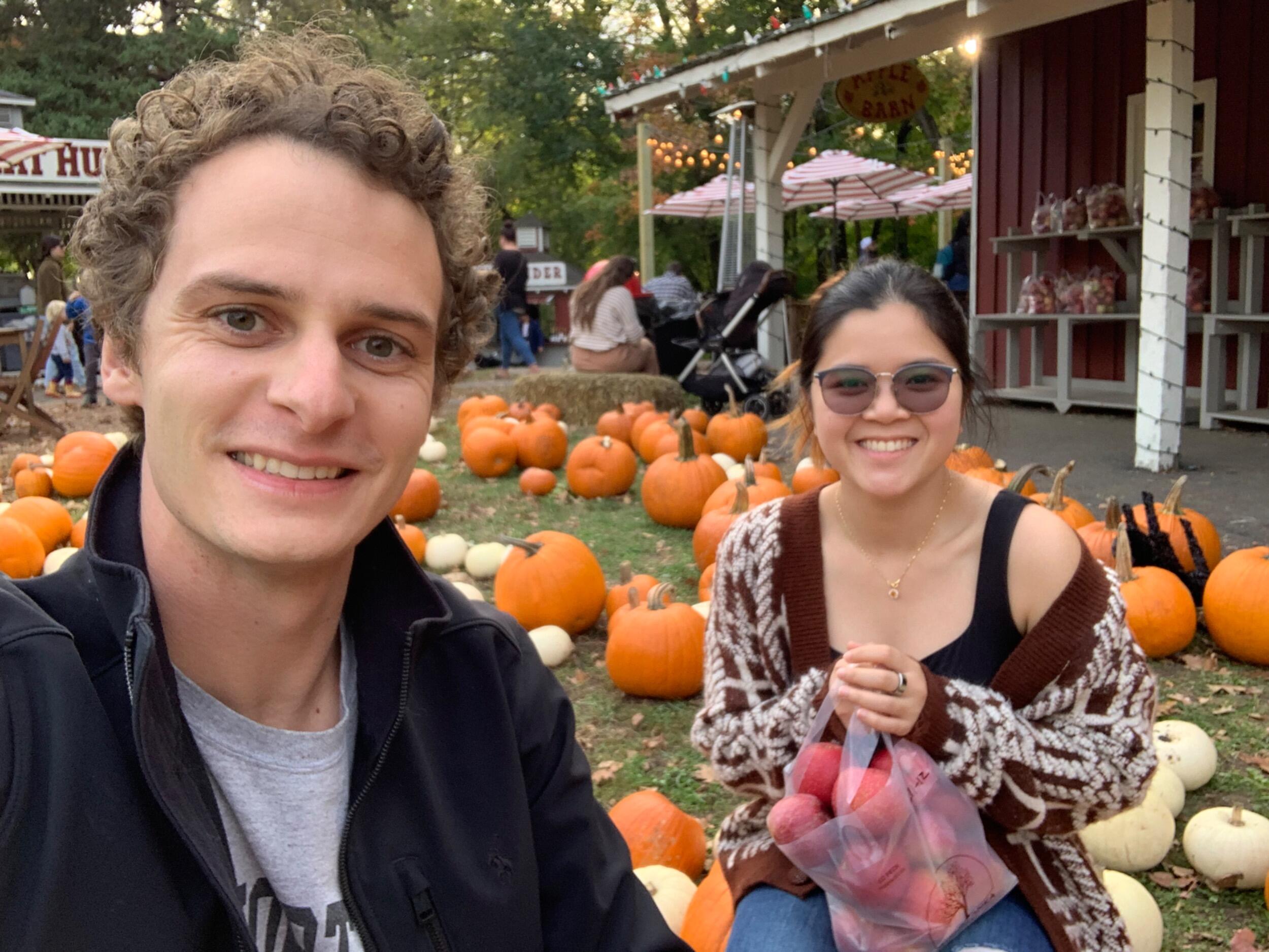 Minnetonka Orchard 
Minnetonka, MN

Lucy's first time apple picking!