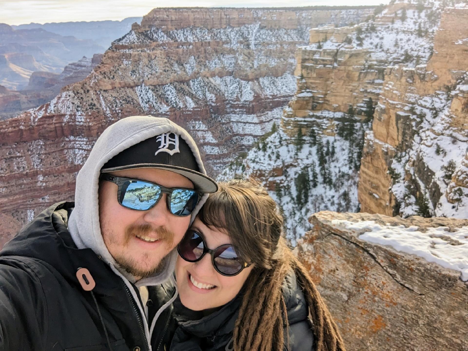 Sightseeing the Grand Canyon on our way to Maine!
