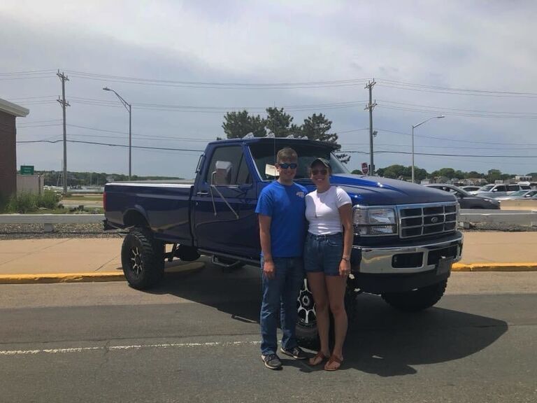 Tim finished restoring his '97 Ford after a couple years of hard work!