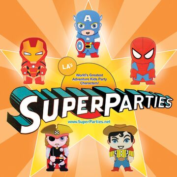 SuperParties - Costumed Character - Los Angeles, CA - Hero Main