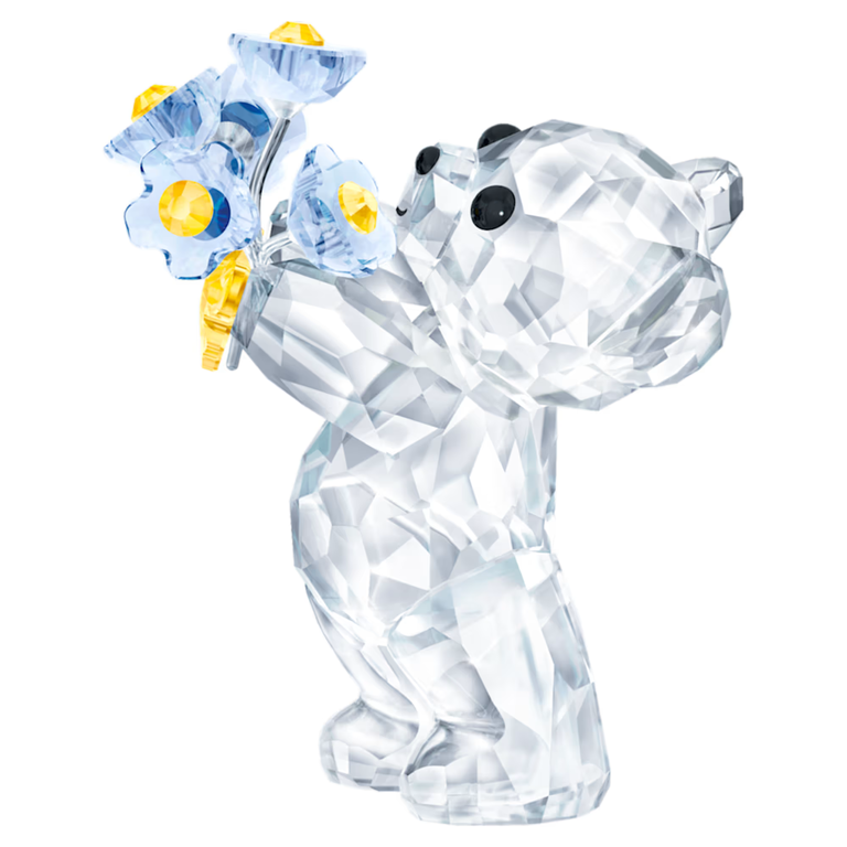 Swarovski crystal bear