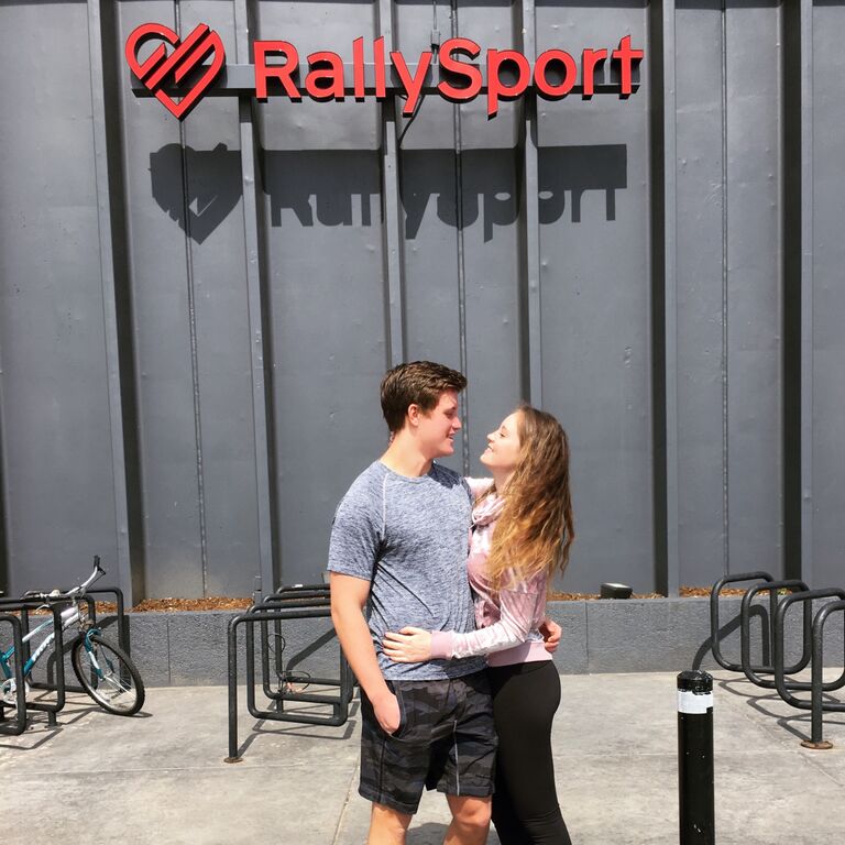 We met working at RallySport Health and Fitness in North Boulder together.