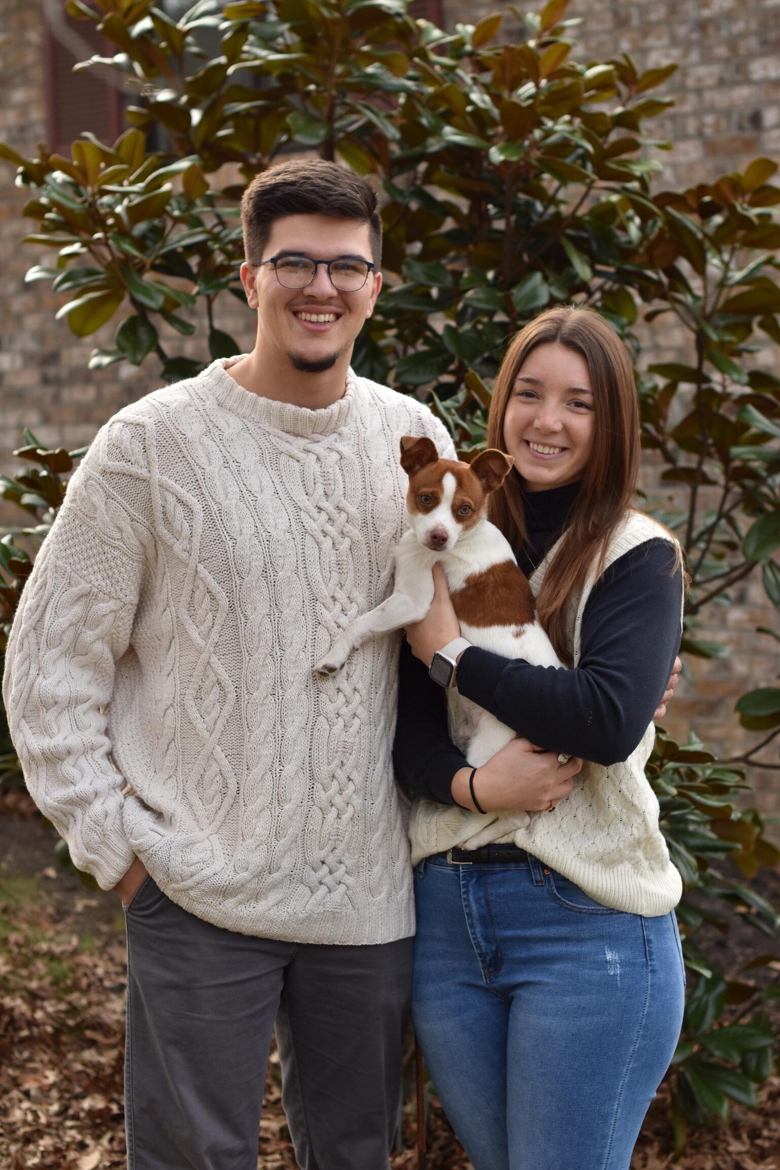 Our first Family pics with Gryffy :)