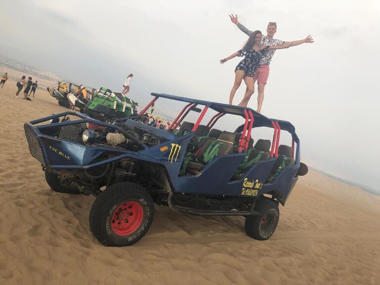 Jason came back to Peru and we traveled to different places inside the country. This pic is in Huacachina, an oasis located inside Ica desert.