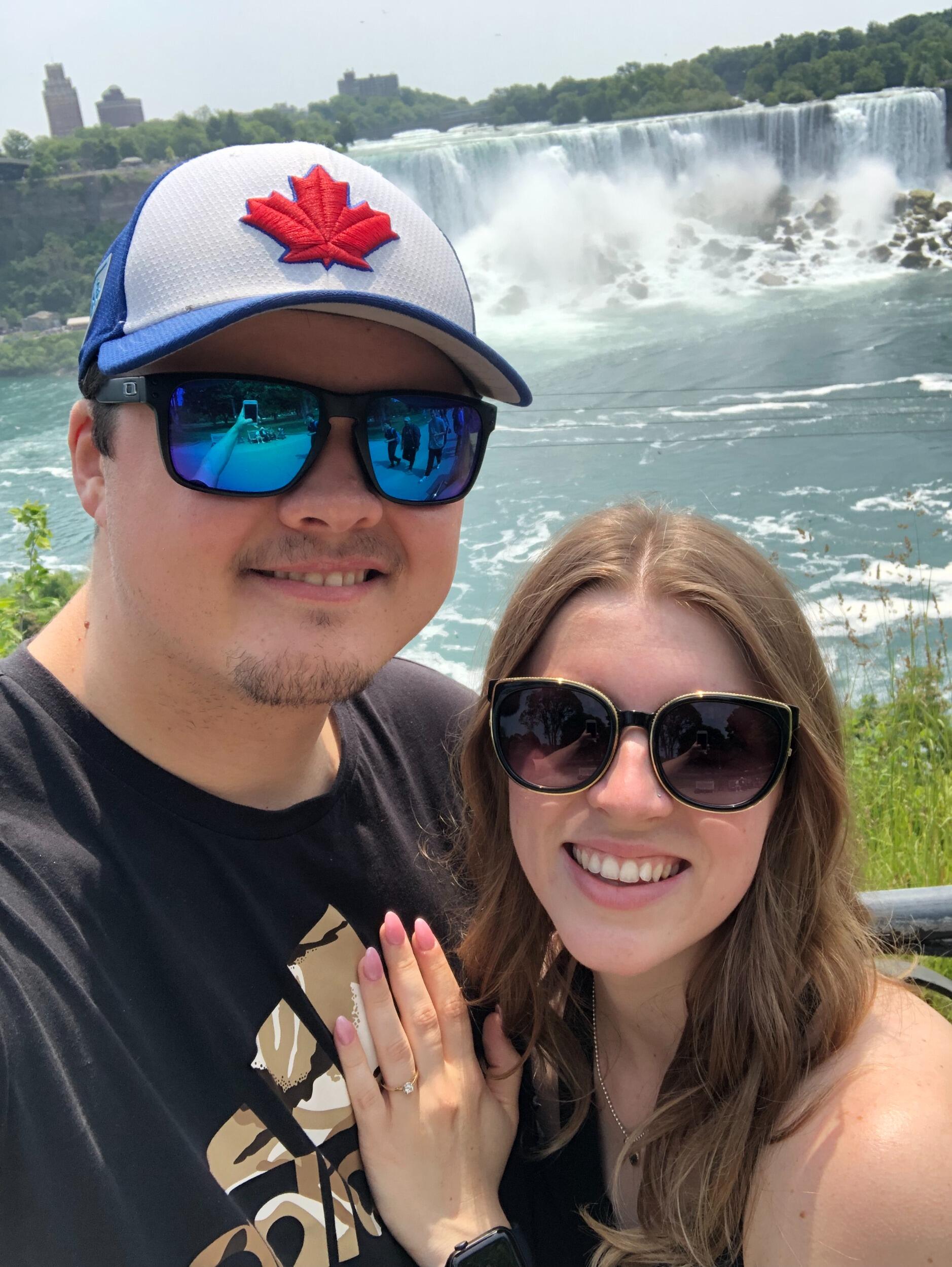 The next morning we started sharing our news with family and friends. We spent the rest of the weekend enjoying time together and celebrating. 

Check out our photos page to see some of our favorite memories together and engagement pictures. 