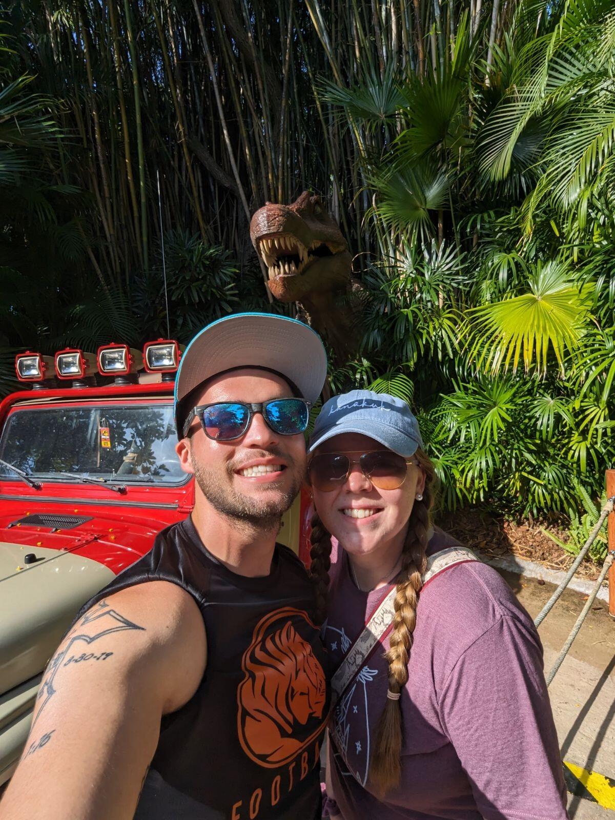 Jurassic Park was her favorite! 