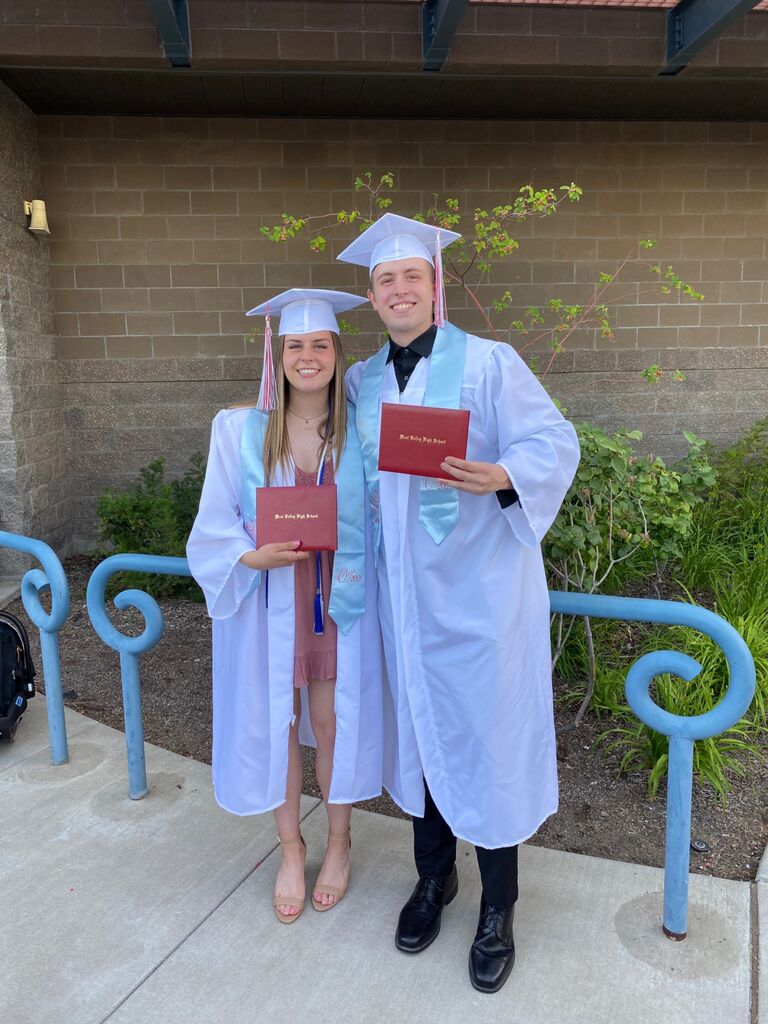 Porter and Ally both went to West Valley High School and began dating their senior year.