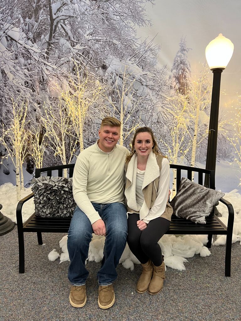 Spent Christmas with Brady and my family