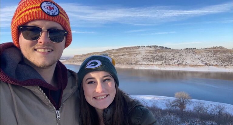 Our first trip as a couple to Colorado.