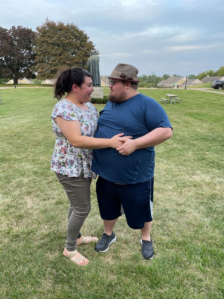 He lured me in with the promise of hugs and a few photos...