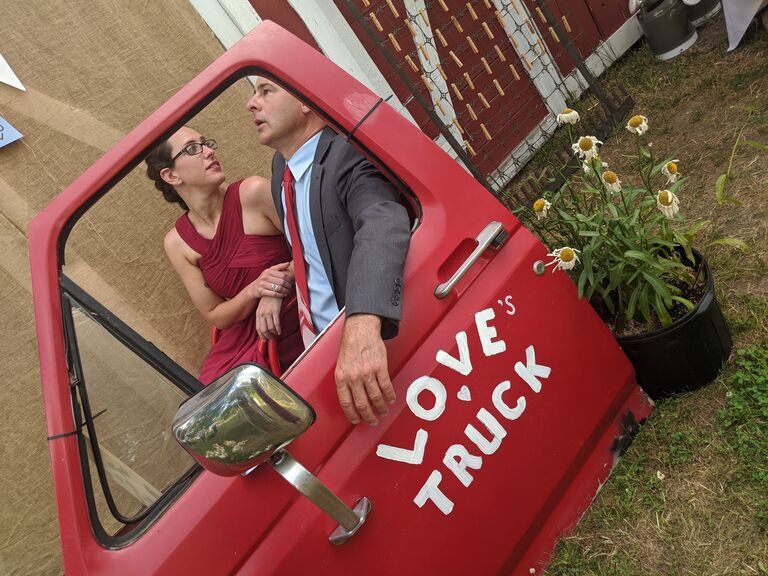 The Beattie's Wedding. We do a pretty good job taking terrible pictures all on our own, but Maggie helped this time.